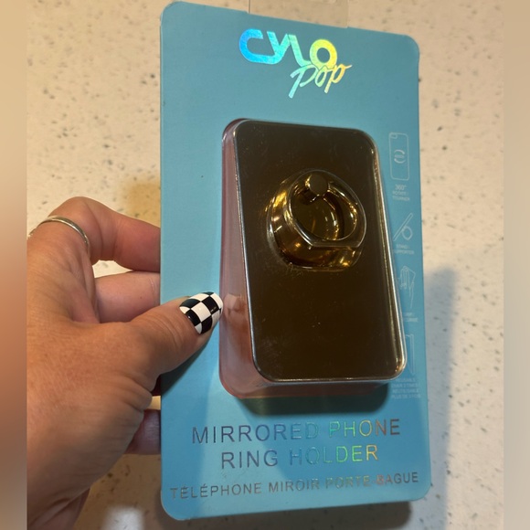 NWT MIRROR PHONE RING STAND by CYLO® - Picture 11 of 11